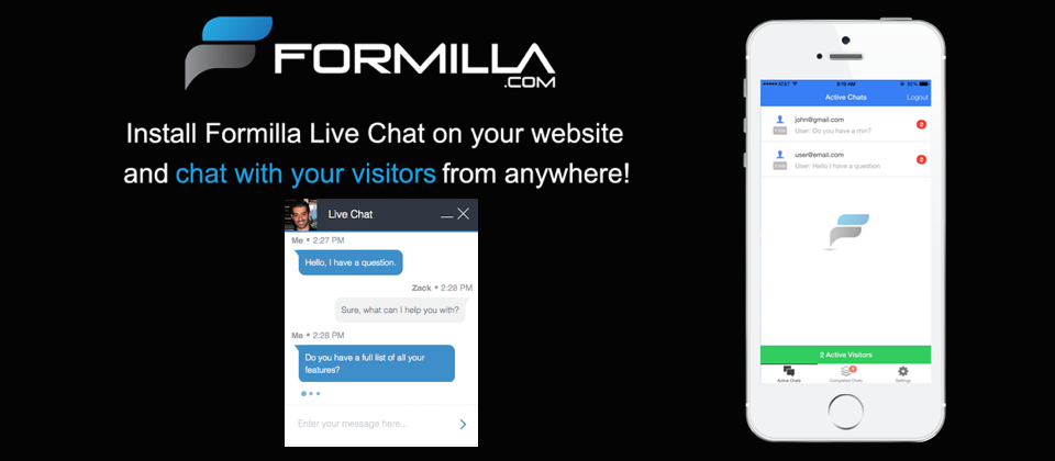 live chat wordpress formilla