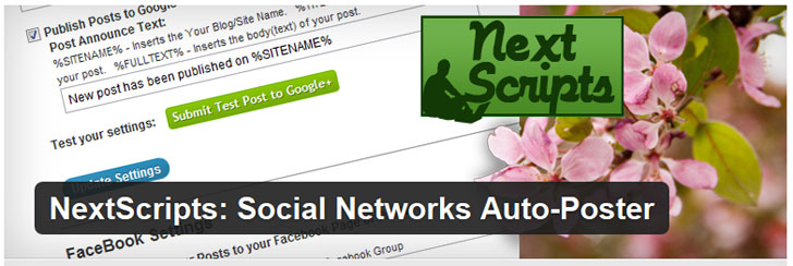NextScripts Social Networks Auto-Poster