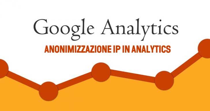 anonimizzare ip google analytics
