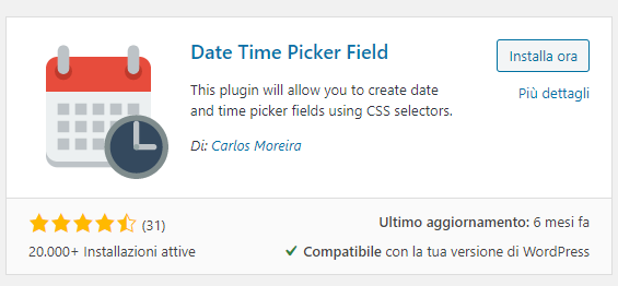 date time picker plugin